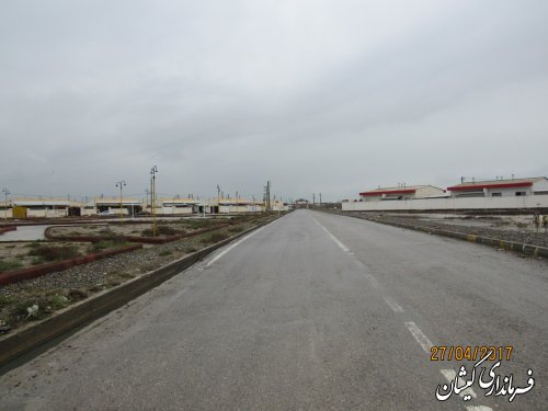 احداث کانال جهت هدایت آبهای سطحی مسکن مهر گمیش تپه