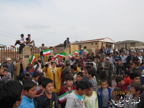 جشن همه با هم در شهرستان گمیشان برگزار شد
