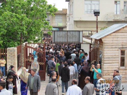مراسم بزرگداشت 284مین سالگرد تولد عارف و شاعر بزرگ ایرانی ترکمن در شهرستان گمیشان برگزار شد