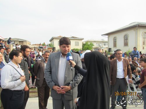 مراسم بزرگداشت 284مین سالگرد تولد عارف و شاعر بزرگ ایرانی ترکمن در شهرستان گمیشان برگزار شد