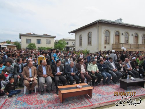 مراسم بزرگداشت 284مین سالگرد تولد عارف و شاعر بزرگ ایرانی ترکمن در شهرستان گمیشان برگزار شد