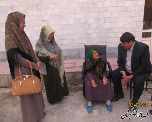ملاقات عمومی فرماندار گمیشان با مردم شهرستان برگزار شد