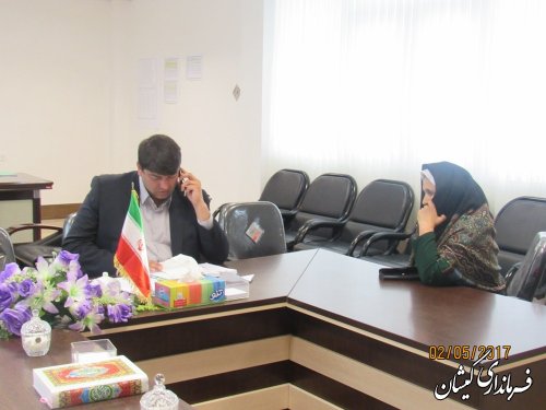 ملاقات عمومی فرماندار گمیشان با مردم شهرستان برگزار شد