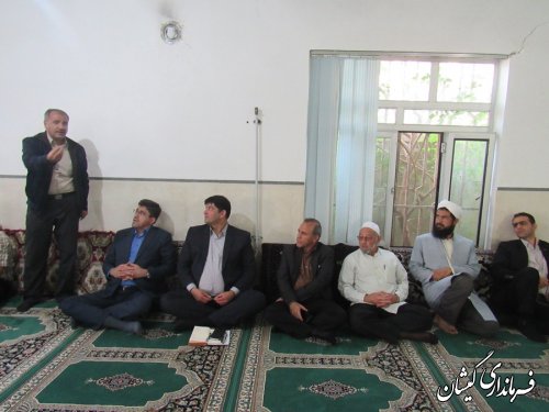 دیدار چهره به چهره فرماندار و نماینده مجلس با مردم روستاهای بخش گلدشت