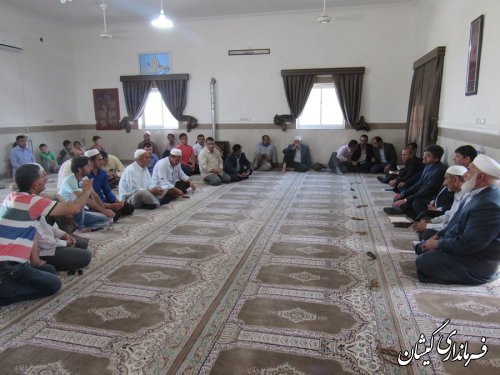 دیدار چهره به چهره فرماندار و نماینده مجلس با مردم روستاهای بخش گلدشت