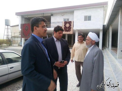 دیدار فرماندار و نماینده مردم منطقه در مجلس شورای اسلامی با ائمه جمعه بخش گلدشت