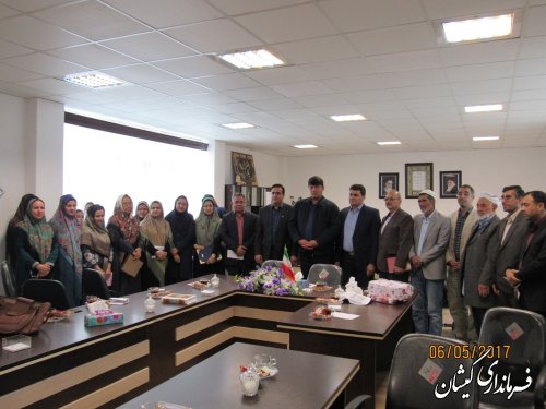 مسئول جدید کتابخانه های عمومی شهرستان گمیشان معرفی شد