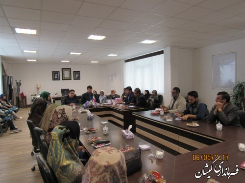 مسئول جدید کتابخانه های عمومی شهرستان گمیشان معرفی شد