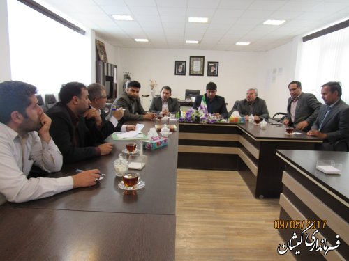 جلسه کمیته حقوقی ستاد انتخابات شهرستان گمیشان برگزار شد