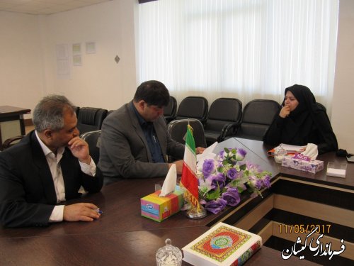 جلسه کمیته انطباق مصوبات شوراهای شهر شهرستان گمیشان برگزار شد