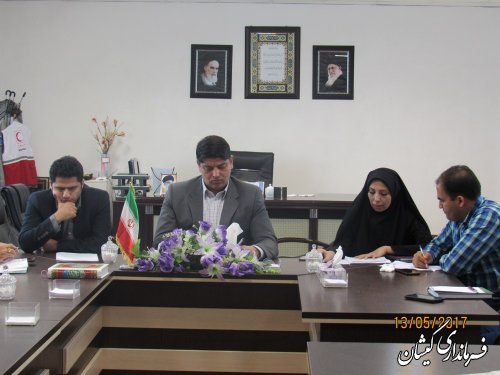 جلسه کمیته فناوری اطلاعات ستاد انتخابات شهرستان گمیشان برگزار شد
