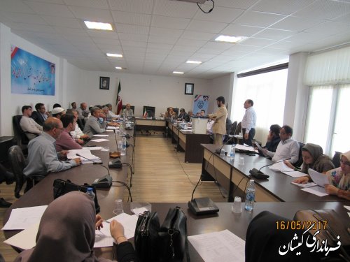 برگزاری کلاس آموزشی ویژه نمایندگان فرماندار شعب سیمین شهر و بازرسین شعب بخش گلدشت