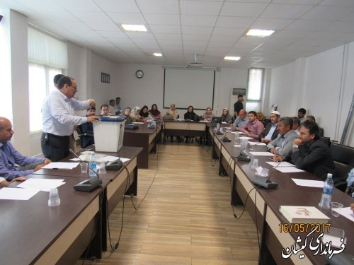 برگزاری کلاس آموزشی ویژه نمایندگان فرماندار شعب سیمین شهر و بازرسین شعب بخش گلدشت
