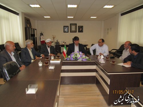 جلسه هماهنگی هیات اجرایی انتخابات شهرستان گمیشان برگزار شد