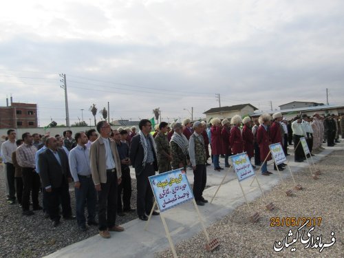مراسم صبحگاه مشترک نیروهای مسلح شهرستان گمیشان برگزار شد