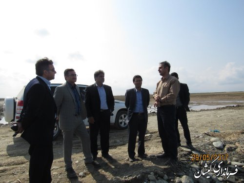 دیدار مدیر کل راه و شهرسازی استان با فرماندار گمیشان