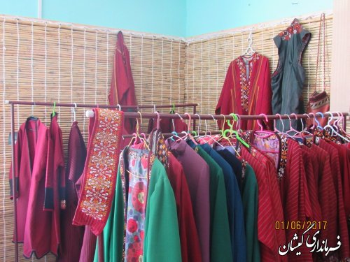 بازدید فرماندار گمیشان از شرکت تعاونی صنایع دستی گل بهار