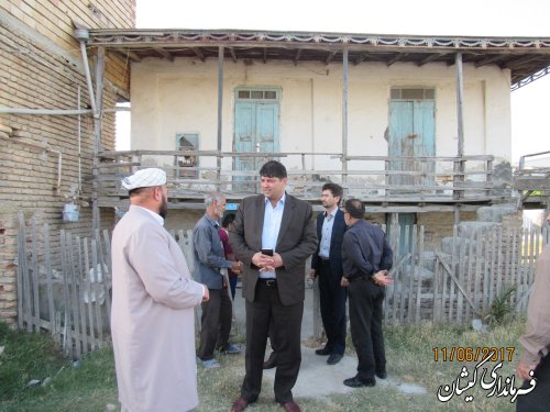 دیدار با سه خانواده مدد جوی تحت پوشش کمیته امداد امام(ره) شهرستان