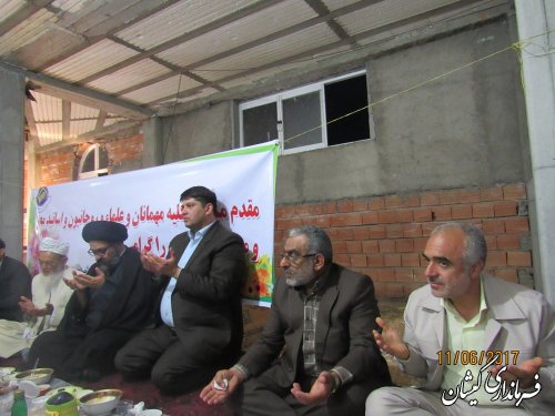 جشن رمضان در مسجد جامع حنفی خواجه نفس شهرستان گمیشان برگزار شد