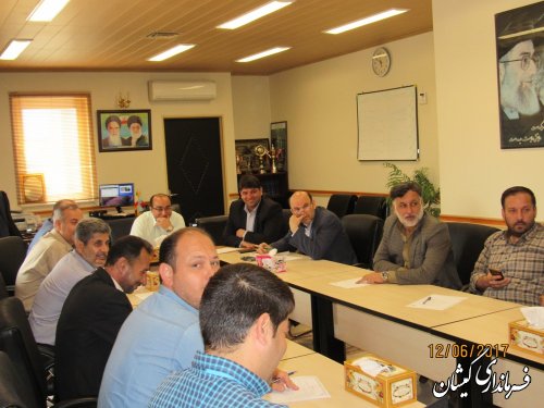 بررسی 9 پرونده روستایی گمیشان در جلسه کمیته تصویب طرح های هادی روستایی