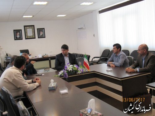جلسه بررسی وضعیت آب ناحیه صنعتی سیمین شهر برگزار شد