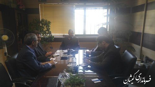 دیدار فرماندار گمیشان با مدیرعامل شرکت توزیع نیروی برق استان