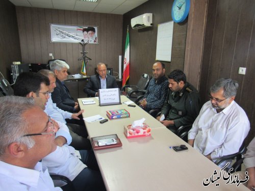 جلسه هماهنگی برگزاری راهپیمایی روز جهانی قدس در بخش گلدشت برگزار شد