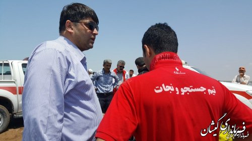 جلسه اضطراری مدیریت بحران شهرستان گمیشان در ساحل توماجلر چارقلی برگزار شد
