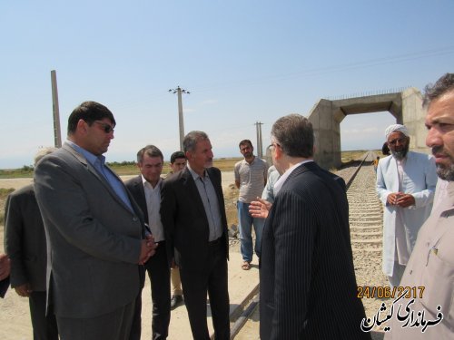 فرماندار گمیشان برتسریع ساماندهی گذرگاه همسطح محدوده شهرستان را تاکید کرد