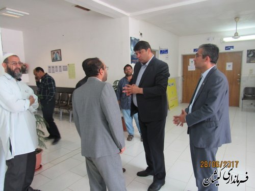 دیدار فرماندار گمیشان با مسئولان قضائی شهرستان