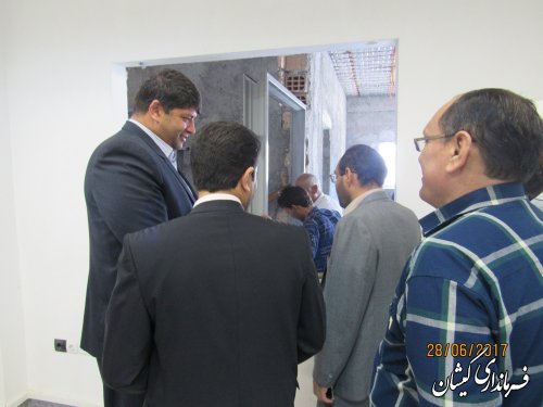 دیدار فرماندار گمیشان با مسئولان قضائی شهرستان