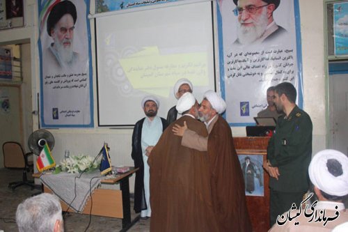 مسئول جدید دفتر نمایندگی ولی فقیه در سپاه شهرستان گمیشان معرفی شد
