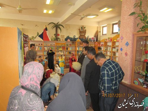 با حضور فرماندار گمیشان نمایشگاه مبارزه با مواد مخدر افتتاح شد