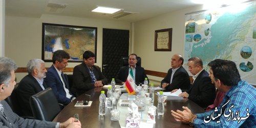 جلسه رسیدگی به وضعیت شرکت کیان چوب گمیشان برگزار شد