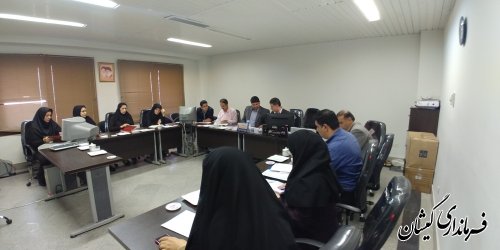 جلسه هم اندیشی پروژه های مهم و زیربنایی شهرستان گمیشان برگزار شد