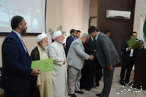از فرماندار شهرستان گمیشان تجلیل شد