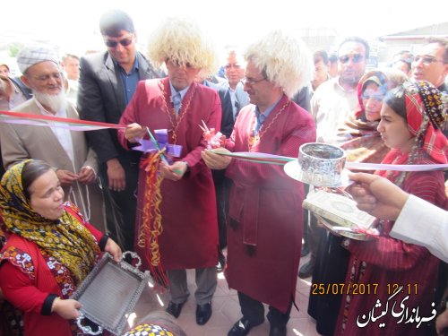 مرکز اورژانس اجتماعی گمیشان افتتاح شد