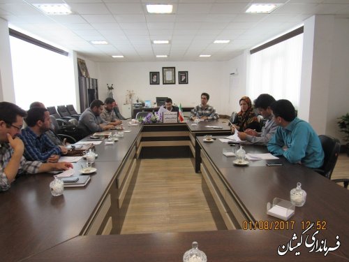 جلسه اوقات فراغت فرزندان روستایی شهرستان برگزار شد