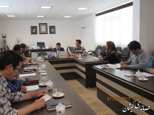 جلسه اوقات فراغت فرزندان روستایی شهرستان برگزار شد