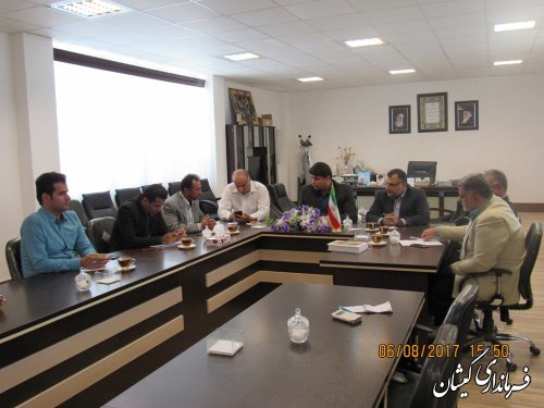 جلسه هماهنگی واگذاری سند مالکیت شهرستان گمیشان برگزار شد