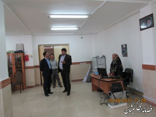 جلسه داخلی کارکنان فرمانداری شهرستان گمیشان برگزار شد
