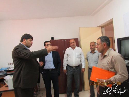 جلسه داخلی کارکنان فرمانداری شهرستان گمیشان برگزار شد
