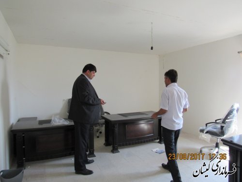 بازدید فرماندار گمیشان از تاسیسات شرکت کاسپین