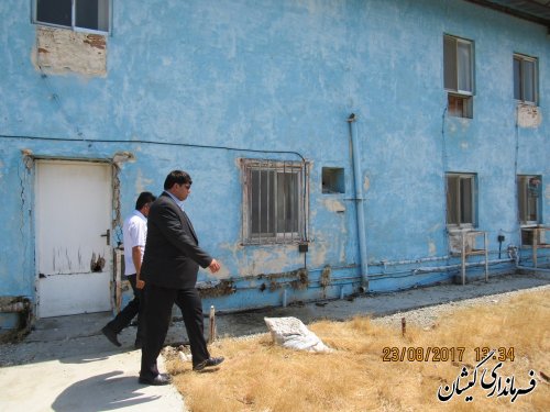 بازدید فرماندار گمیشان از تاسیسات شرکت کاسپین