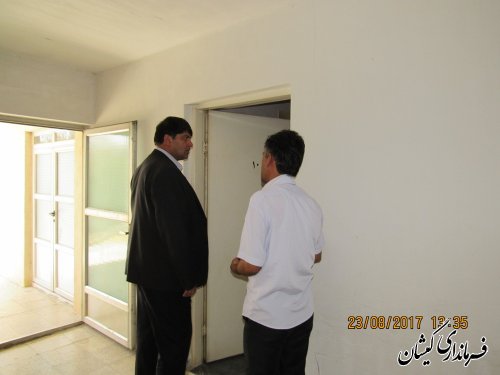بازدید فرماندار گمیشان از تاسیسات شرکت کاسپین