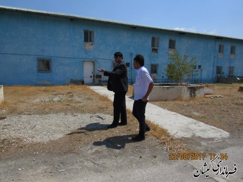 بازدید فرماندار گمیشان از تاسیسات شرکت کاسپین