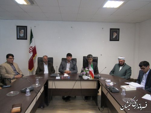 اولین مسئول اداره منابع طبیعی و آبخیزداری شهرستان گمیشان معرفی شد