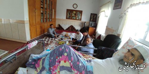 دیدار فرماندار گمیشان با امام جمعه سیمین شهر