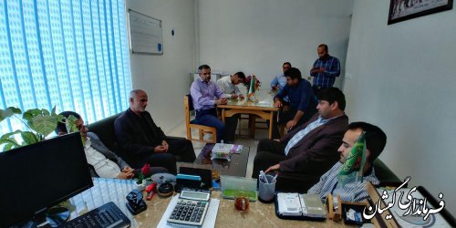 نشست مشترک بررسی وضعیت آب شرب شهری ویژه عید سعید قربان