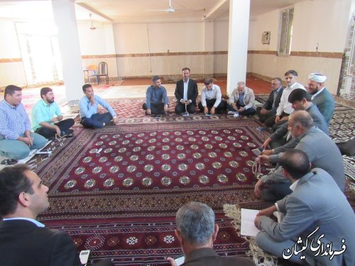 بازدید کاروان امید و اقدام شهرستان از روستای خواجه نفس بخش مرکزی گمیشان
